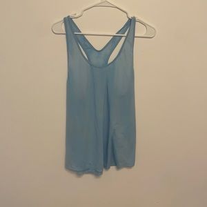 Lululemon light blue tank top